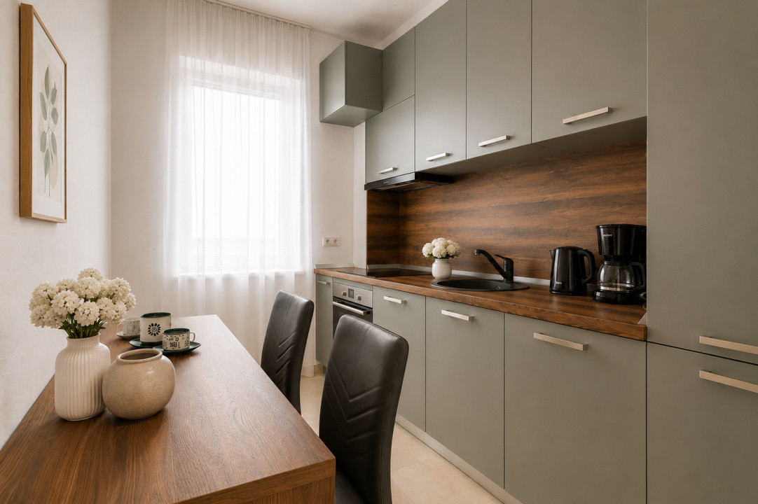 1100 Euro + TVA | Apartament 3 camere – Luxuria Residence