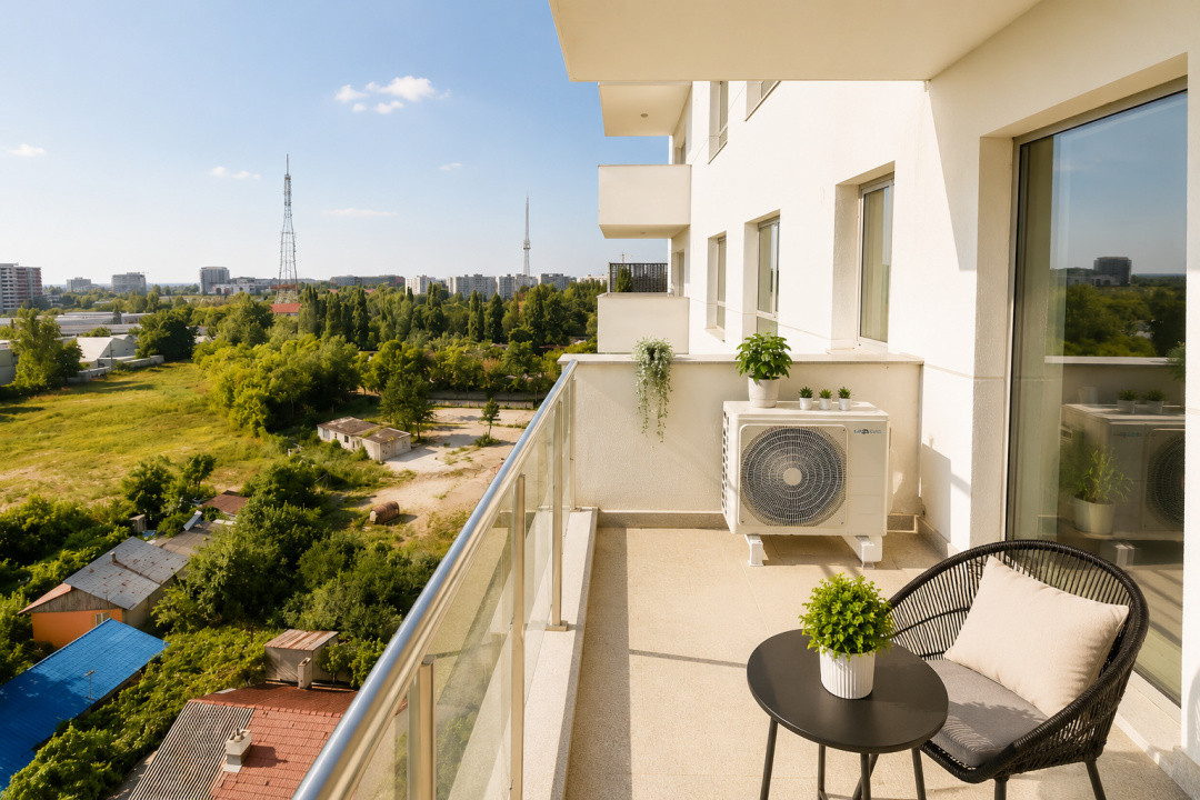 1100 Euro + TVA | Apartament 3 camere – Luxuria Residence