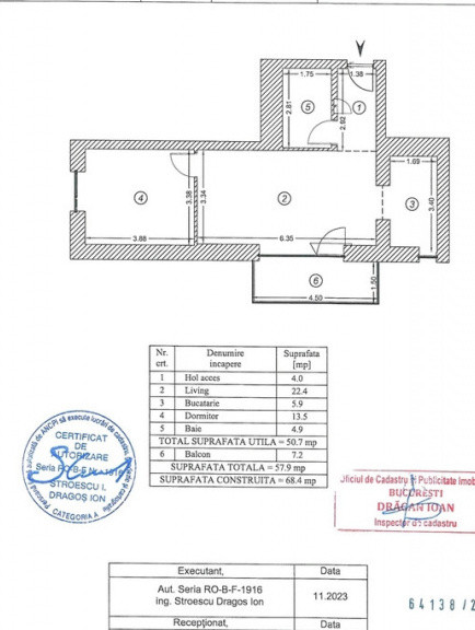 Apartament 2 camere One Cotroceni