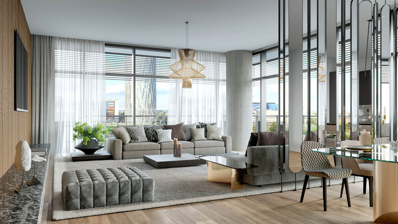 Floreasa | UP-site | 2 camere | 1 bedroom | Exclusive Project - Floreasca