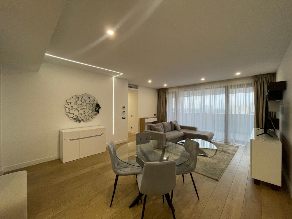 Apartament 2 camere de închiriat – Cortina Residence | Etaj 9 | Terasă generoasă