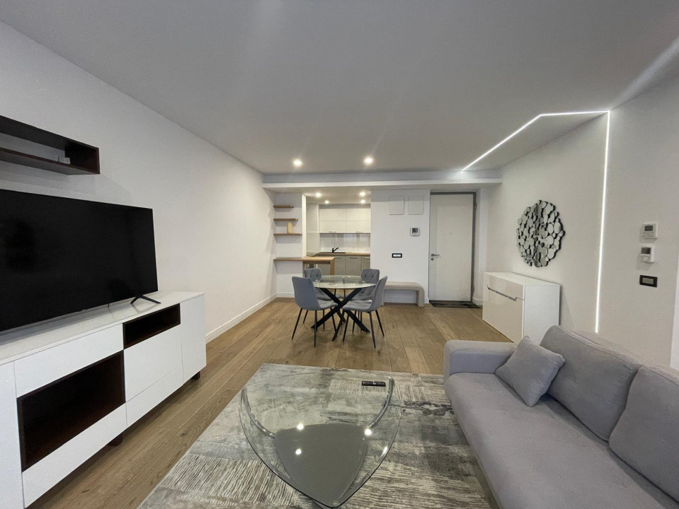 Apartament 2 camere de închiriat – Cortina Residence | Etaj 9 | Terasă generoasă