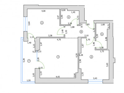 Apartament 3 camere Cortina North