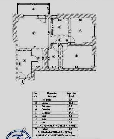 Apartament 3 camere One Cotroceni