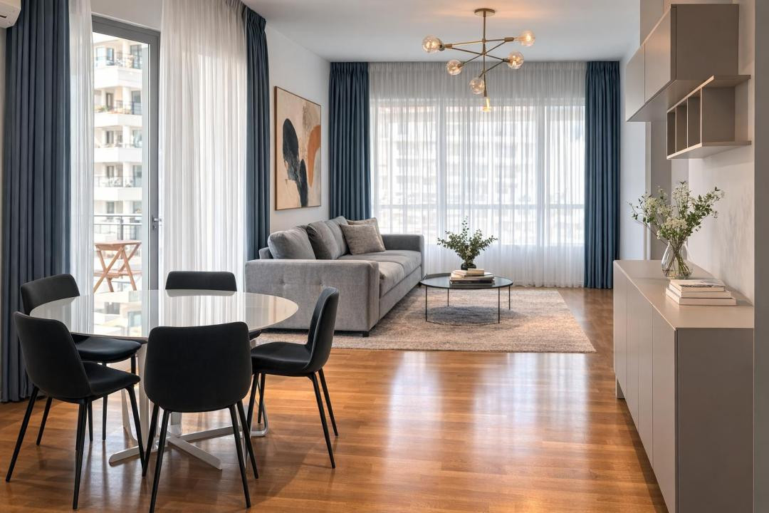 800 Euro + TVA | Apartament 2 camere – Luxuria Residence