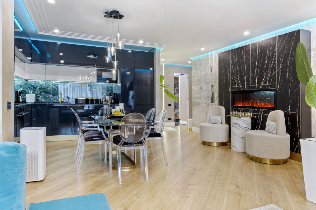 Luxury Penthouse Style Designer Apartment - 104mp - Smart Home - Terasa - 4City
